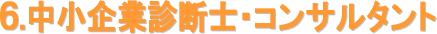 ６．中小企業診断士・コンサルタント